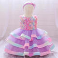 Высококачественное платье с цветочной девушкой для девочек